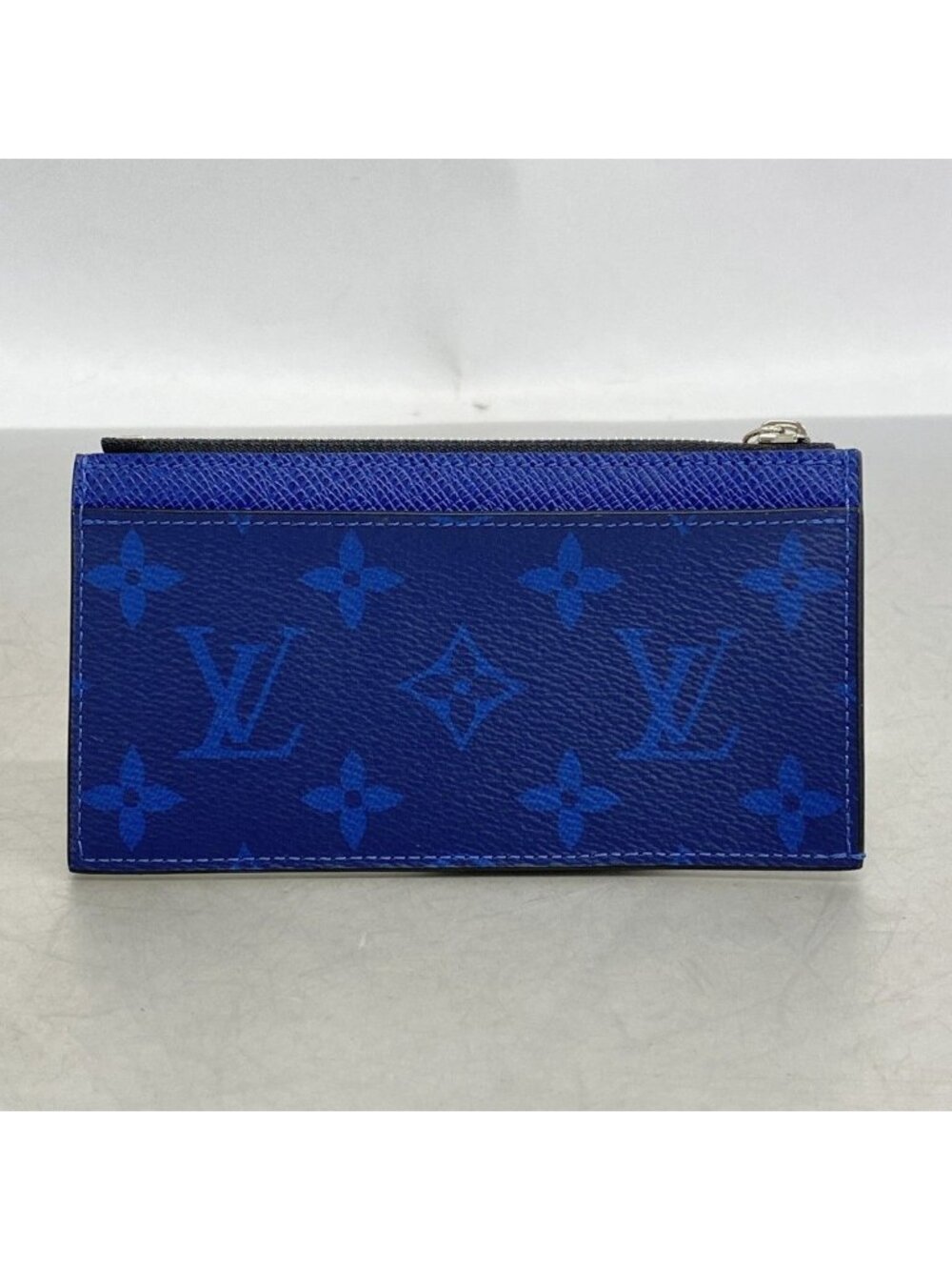 Louis Vuitton Coin Case Taigarama Card Holder Cobalt - Picture 6 of 6